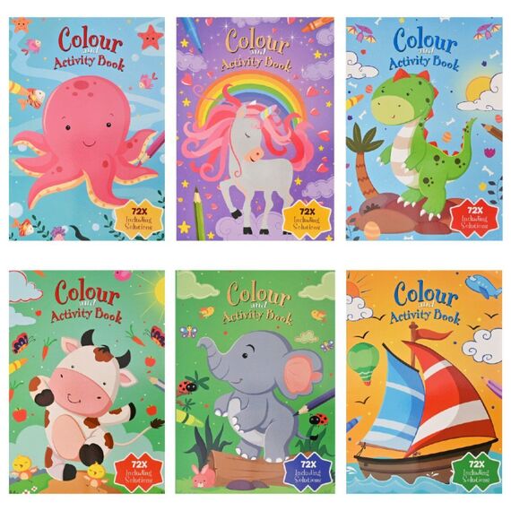 Box of 24 x Avenir – Activity Book Asst (1342) / Toys