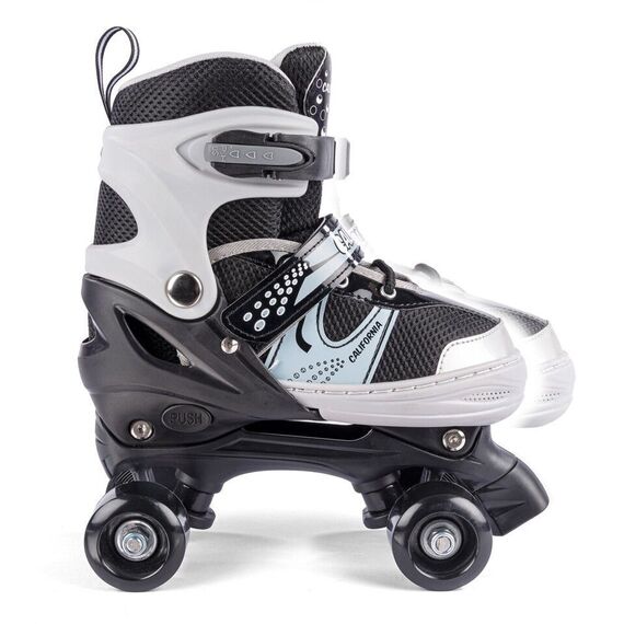 California - Adjustable Side-by-Side Roller Skates - Size 31-34 / Toys