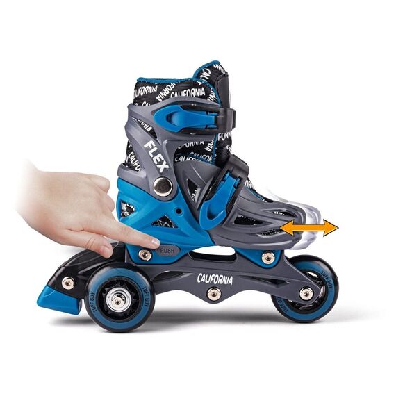 California - Tuff Guy 2-i-1 Inliners (Size 27-30) (24917) / Toys