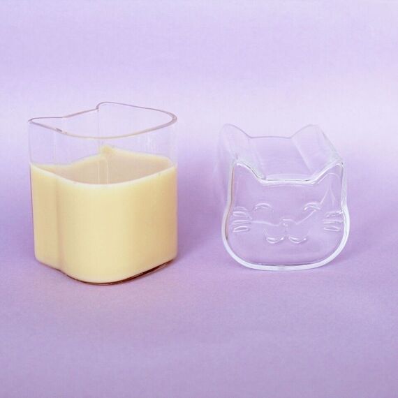 Winkee - Shot Glass Cat Set of 2 - Clear / Gadgets