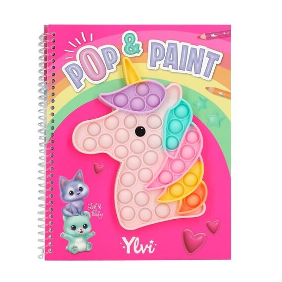 Ylvi - Pop & Paint colouring book (0413755) / Toys