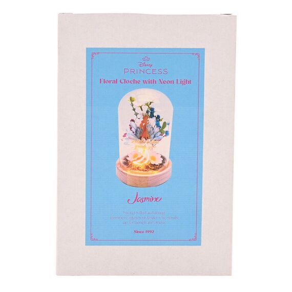 Disney Princess Jasmine florals in a clonche with neon light - Various - Various - Techbox