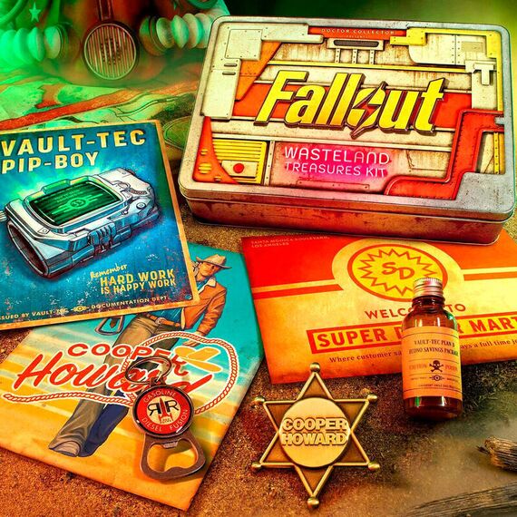 Fallout Wasteland Treasures Metal box - Various - Various - Techbox