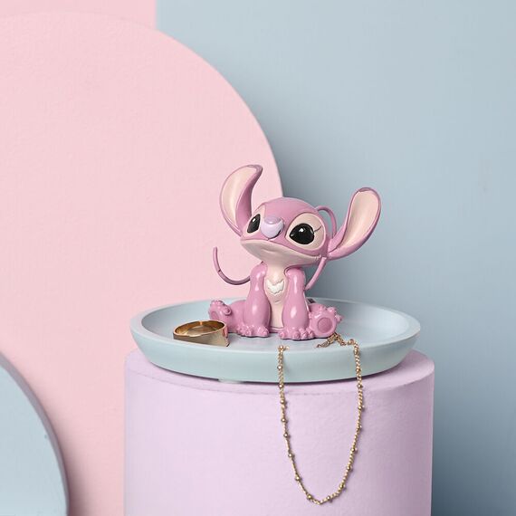 Disney Stitch Angel resin trinket dish