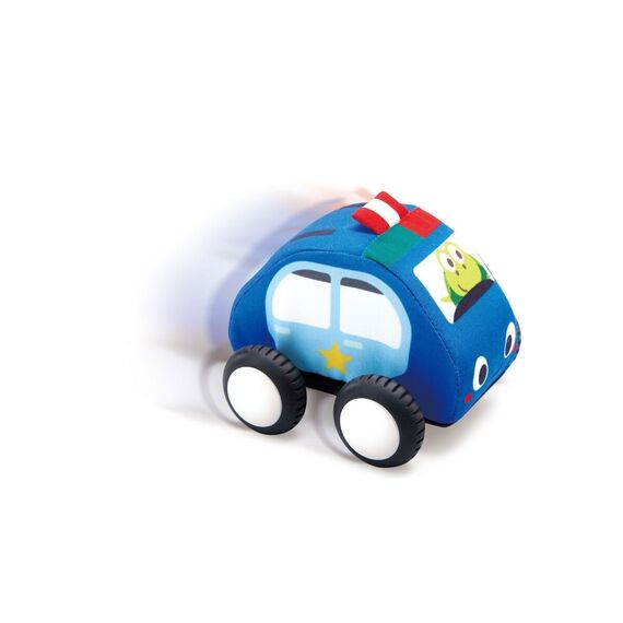 Hape - Pull-Back Plush Car Set (87-0076) / Toys