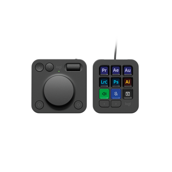 Logitech - MX Creative Console - Graphite / Computers
