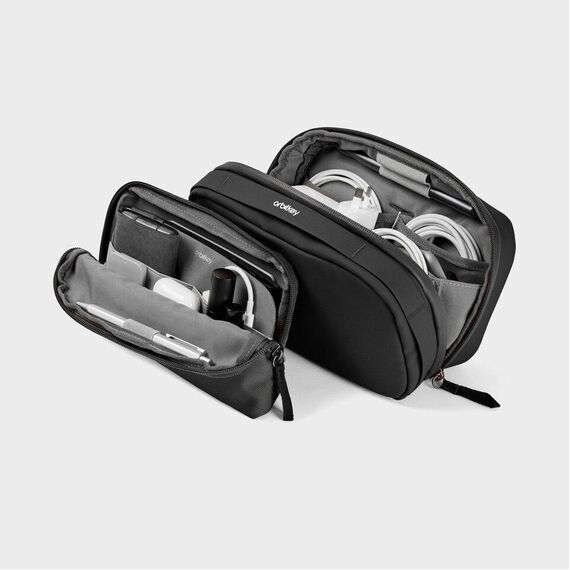 Orbitkey - 2-in-1 Tech Pouch - Black / Gadgets