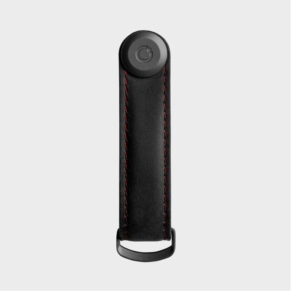 Orbitkey - Crazy Horse Leather Key Organiser - Obsidian Red / Gadgets