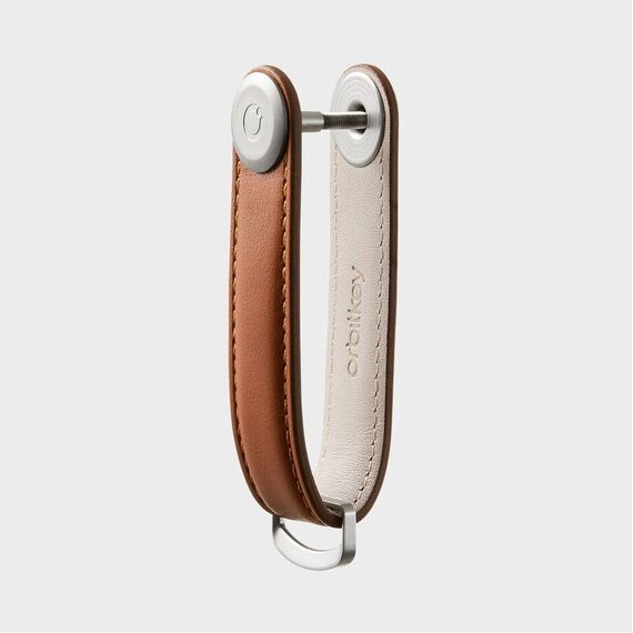 Orbitkey - Leather Key Organiser - Cognac/Tan / Gadgets