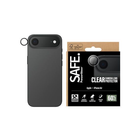 PanzerGlass - SAFE. Camera Lens Protector Transparent - iPhone Air / Electronics