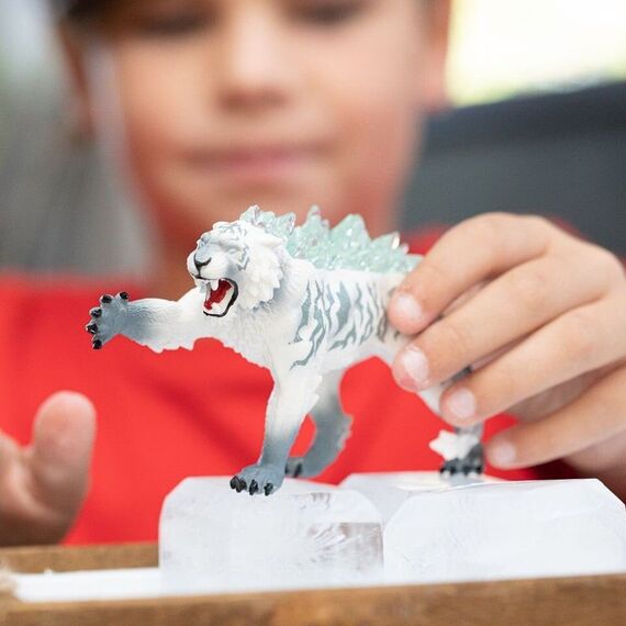 Schleich - Eldrador Creatures - Ice Tiger (70147) / Toys