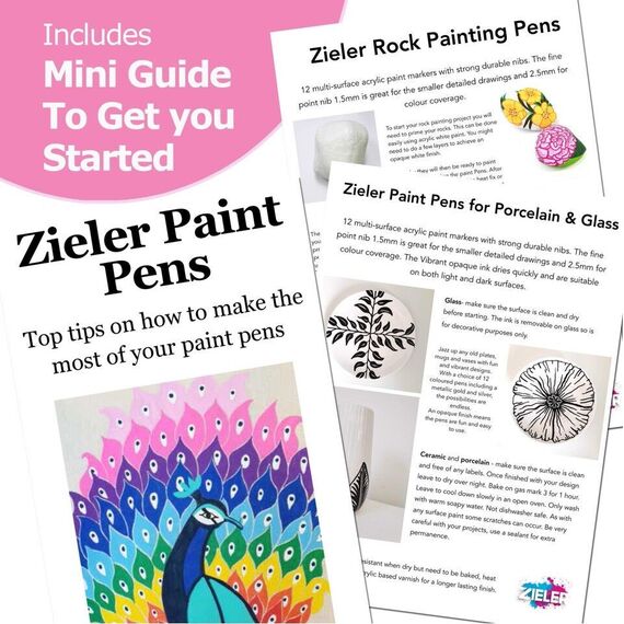 Zieler - Paint Markers Pastel Fine (609299513) / Toys