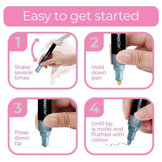 Zieler - Paint Markers Pastel Fine (609299513) / Toys