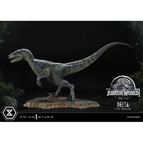 JURASSIC WORLD - Delta - Statue 17cm - Statues - Collectibles - Techbox
