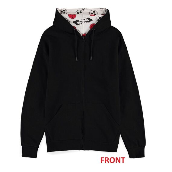 NARUTO SHIPPUDEN - Symbols - Men's Reversible Zipper Hoodie (M) - Hoodies & Tshirts - Fashion - Techbox