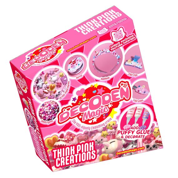 3D Magic - Decoden Magic Deluxe Think Pink Creations (481-0109) / Toys