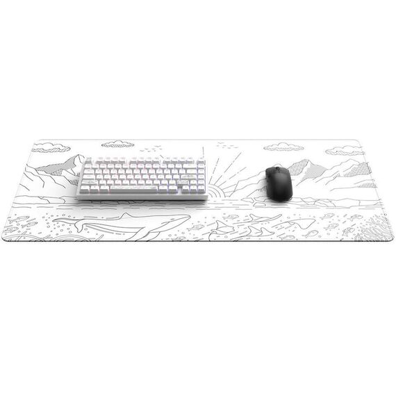 Dark Project - Nostra White / Mousepad / Computers