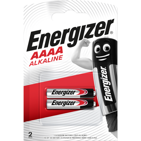 Energizer - Alkalin AAAA 2 Pack Battery / Electronics