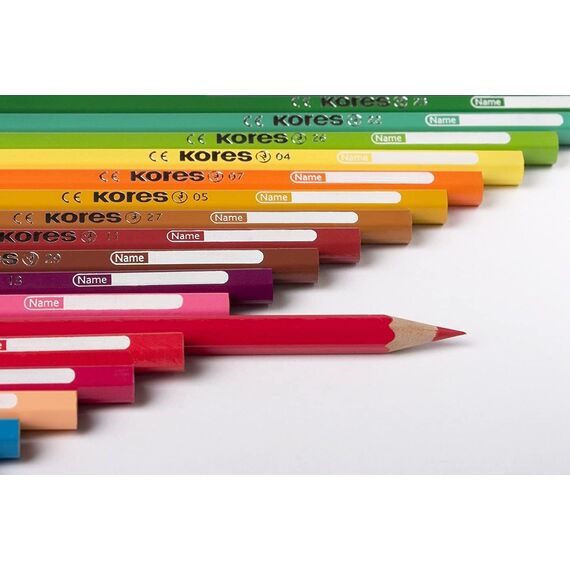 Kores - Kolores - Hexagonal 24  Coloured Pencils (96324) / Toys