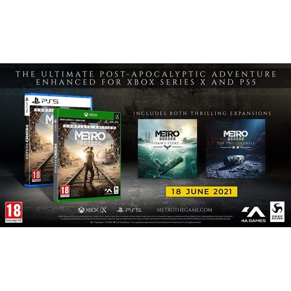 Metro Exodus - Complete Edition / PlayStation 5 - PS5 Games - Games - Techbox