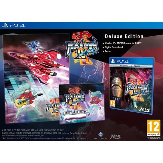 Raiden IV x MIKADO remix Deluxe Edition / PlayStation 4 - PS4 Games - Games - Techbox