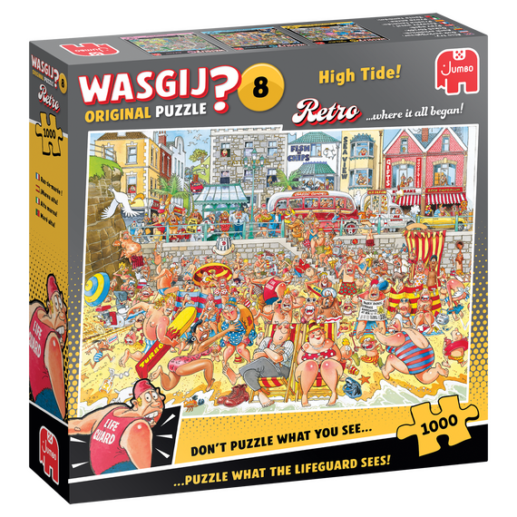 Wasgij - Retro Orginal 8 - High Tide! (1000 pieces) / Toys
