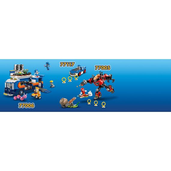 LEGO - Sonic - Silver's Car vs. Knuckles' Monster Truck (77118) / Toys