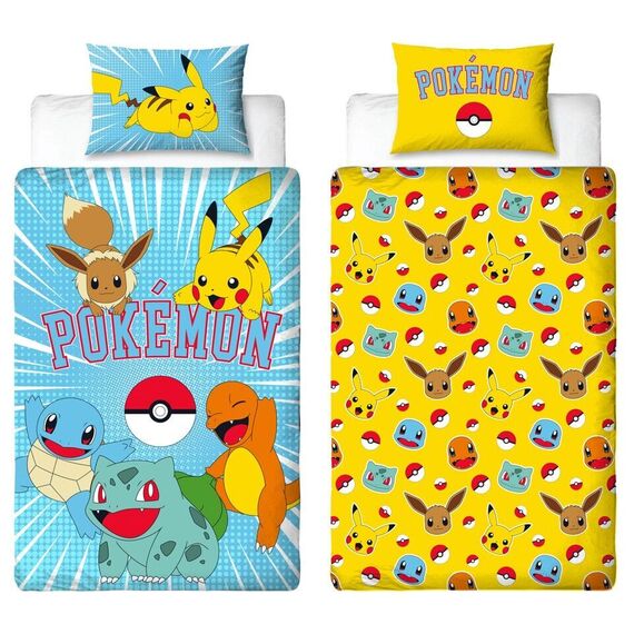 Pokémon – Adult Bedding Set 140x200 (POK1072) / Baby and Children