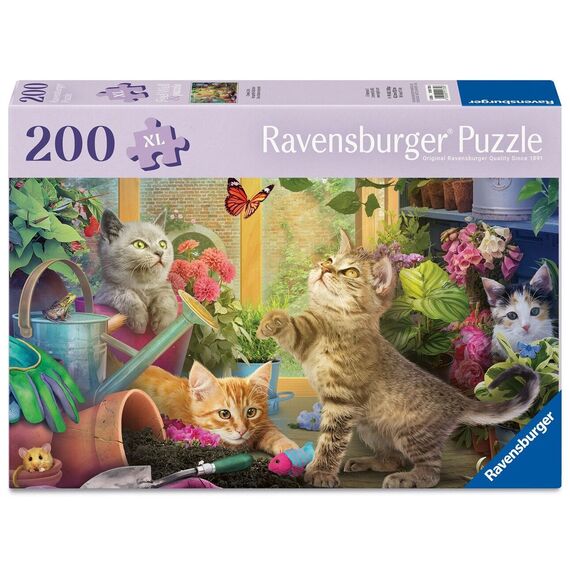 Ravensburger - Cheeky Cats 200p Ad (12001735) / Toys