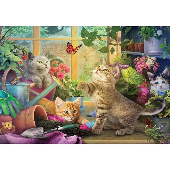 Ravensburger - Cheeky Cats 200p Ad (12001735) / Toys