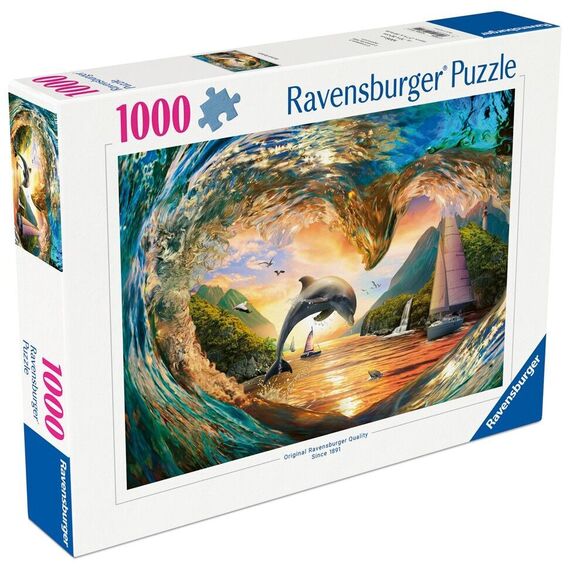 Ravensburger - Dolphin's Heart Leap 1000p (12001711) / Toys