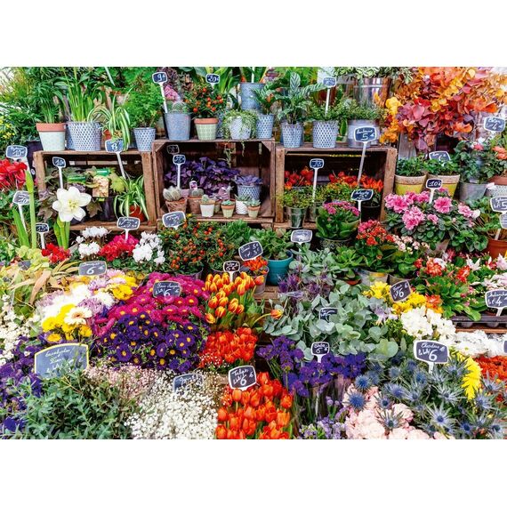 Ravensburger - Flower Market, France 500p (12001815) / Toys