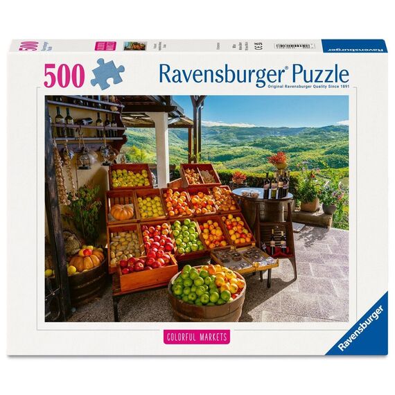 Ravensburger - Fruit Market, Croatia 500p (12001814) / Toys