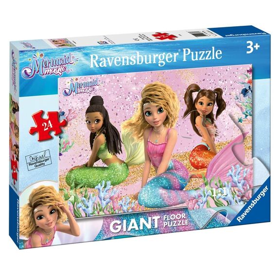 Ravensburger - Mermaid Magic Giant floor puzzle 24p (12004323) / Toys
