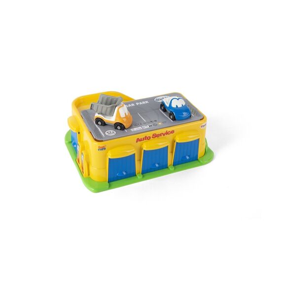 Dantoy - Funcars Auto Service & Car Park - 2 Cars (7525) / Toys