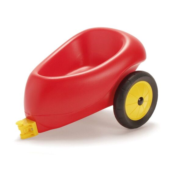 Dantoy - Trailer with rubberwheels - Red (3336) / Toys
