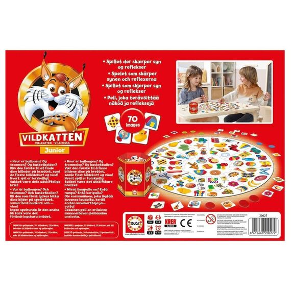 Educa  - Vildkatten 70 (78-20027) / Toys