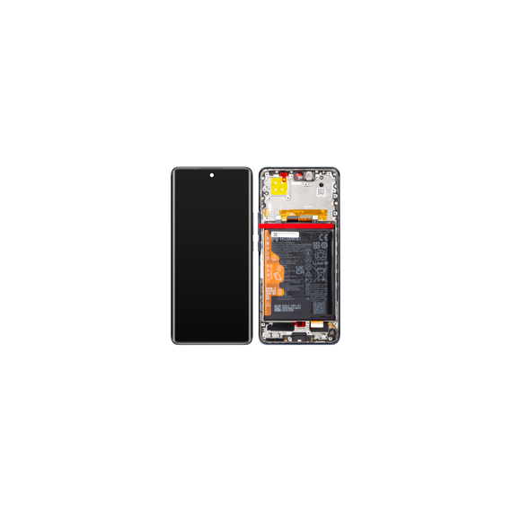 Huawei (02354NUJ) LCD Touchscreen (incl. battery) - Black, for model Huawei Nova 9 - LED Screens - Smartphone LCD - Techbox