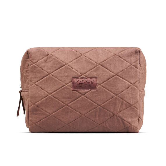 Karen - Toiletry Bag - Mocha / Luggage and Travel Gear