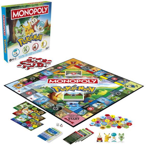 Pokémon - Monopoly (Matador) (DK/NO) (G0716) / Toys