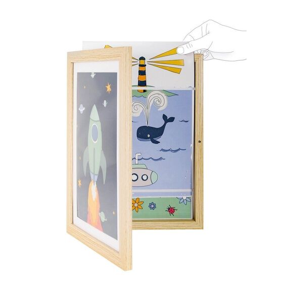 Vanilla Copenhagen - Gallery Frame - Wood - 25,3 x 34 x 4 cm / Toys