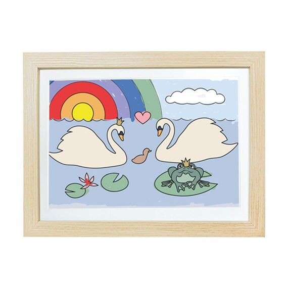 Vanilla Copenhagen - Gallery Frame - Wood - 25,3 x 34 x 4 cm / Toys