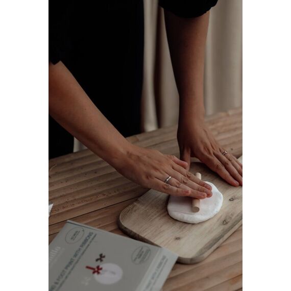 Vanilla Copenhagen - Hand & Foot Clay Kit - White - One size (MEMO0124) / Baby and Children