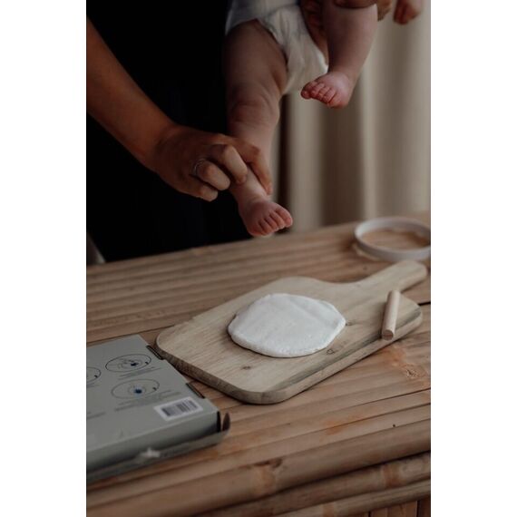 Vanilla Copenhagen - Hand & Foot Clay Kit - White - One size (MEMO0124) / Baby and Children