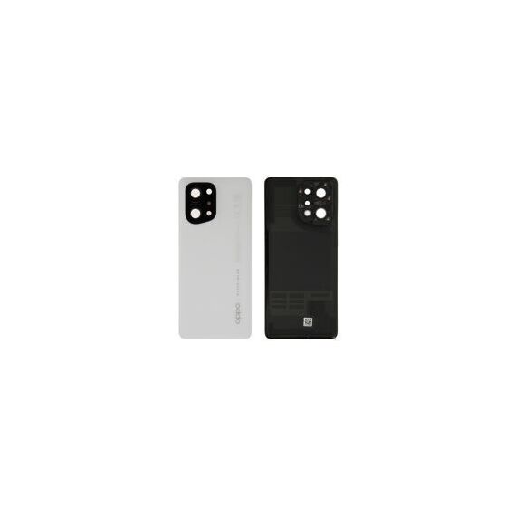 Oppo (4150022) Rear Cover - White, for model Oppo Find X5 | Techbox
