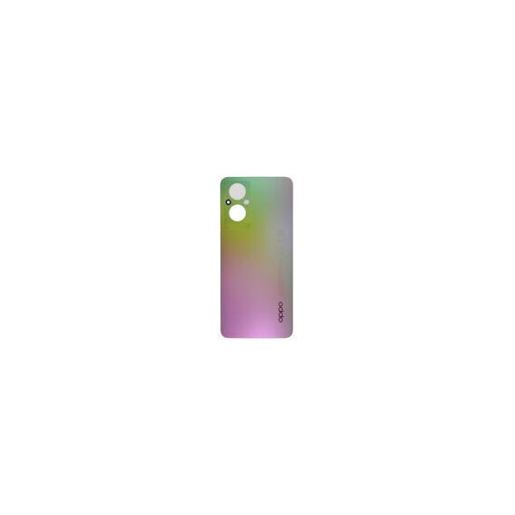 Oppo (4150027) Rear Cover - Silver, Oppo Reno 8 Lite - Smartphone Covers & Frames - Smartphone - Techbox