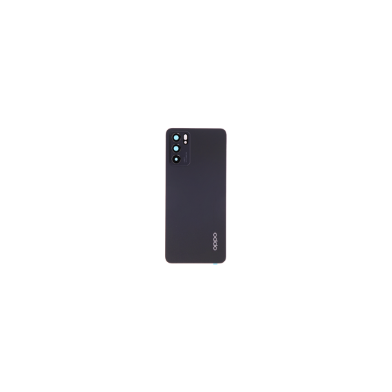 Oppo (4907797) Original Rear Cover - Black, for model Oppo Reno 6 5G - Smartphone Covers & Frames - Smartphone - Techbox