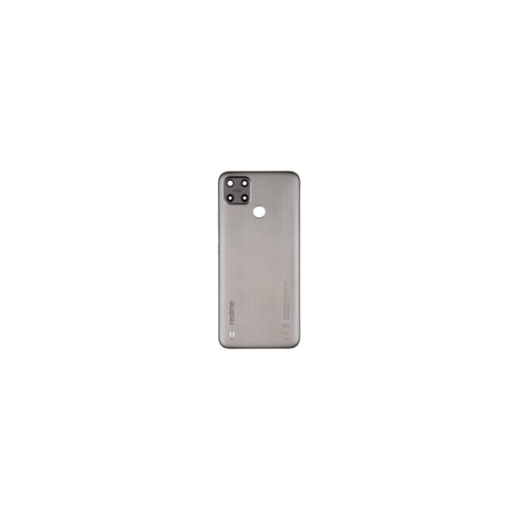 Realme (4909038) Back Cover - Metal Grey, Realme C25 (RMX3191 RMX3193) - Smartphone Covers & Frames - Smartphone - Techbox