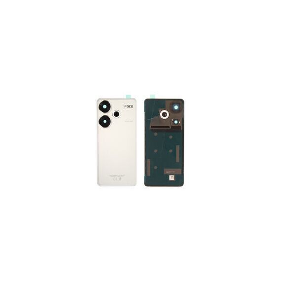 Xiaomi (5600080N16T00) Back Glass - Titanium, Xiaomi Poco F6 - Smartphone Covers & Frames - Smartphone - Techbox
