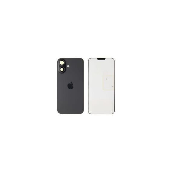 Apple (661-44801) Back Glass (Original) - Black, Apple iPhone 16 - Smartphone Covers & Frames - Smartphone - Techbox